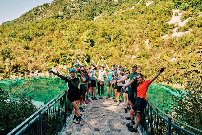 Friuli Tourissimo group of riders